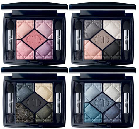 dior color after party rich blue-pink sparkle|dior 5 colors eyeshadow.